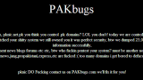 PKNIC hacked by pakbugs