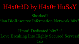 Indian BioResource Information NEtwork hacked