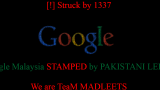 google malaysia hacked