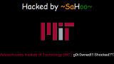 MIT hacked by sahoo